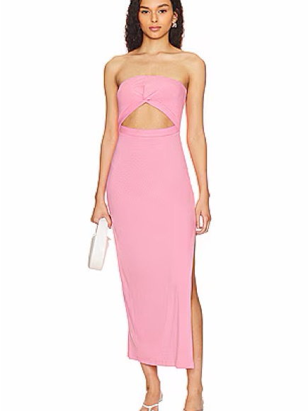 L*Space Kierra Dress In Guava- Xs